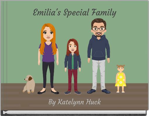 Front cover of 'Emilia's Special Family' 