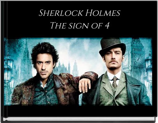 Front cover of 'Sherlock Holmes The sign of 4' 