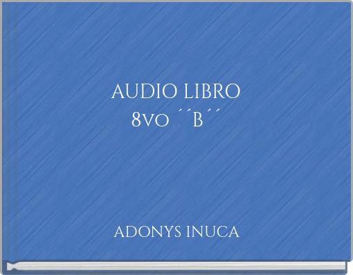 AUDIO LIBRO 8vo ´´B´´