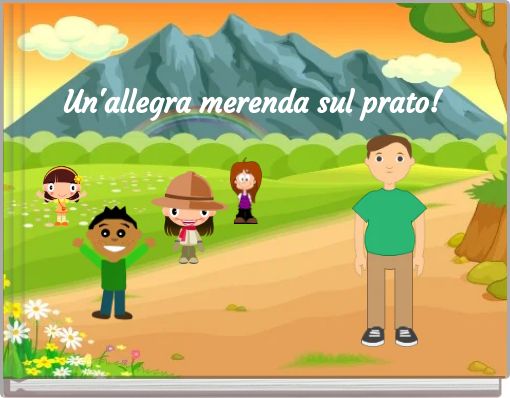 Book Cover for: Un'allegra merenda sul prato!