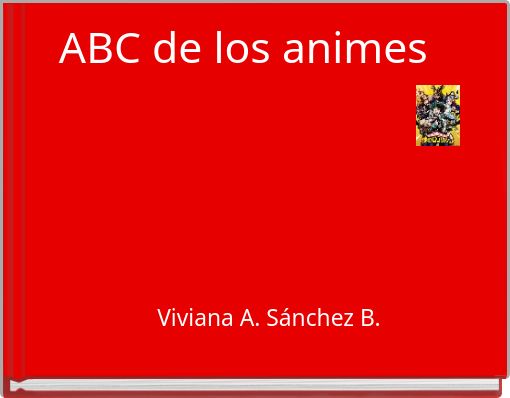 Front cover of 'ABC de los animes' 