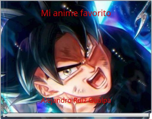 Front cover of 'Mi anime favorito' 