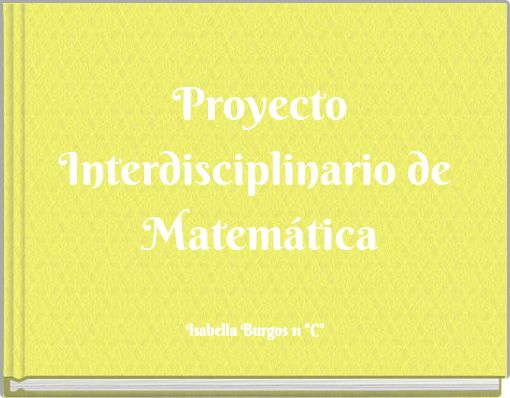 Proyecto Interdisciplinario de Matemática