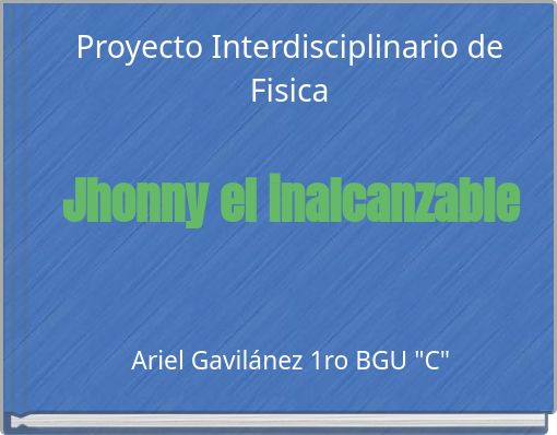 Proyecto Interdisciplinario de Fisica