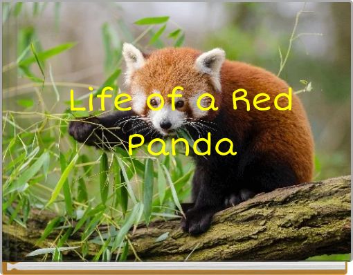 Front cover of 'Life of a Red Panda' 
