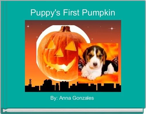 Puppy's First Pumpkin