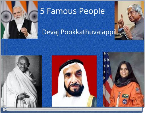 Front cover of '5 Famous People' 