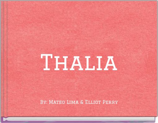 Front cover of 'Thalia' 