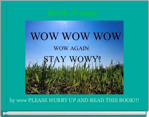 Book of wow 