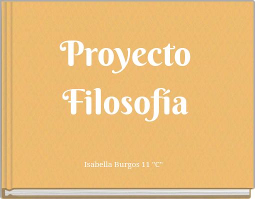 Proyecto Filosof&iacute;a