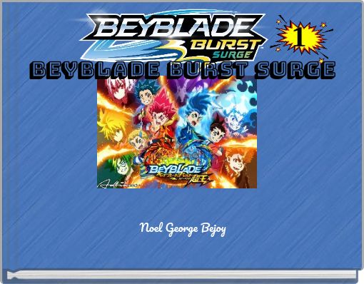 Front cover of 'Beyblade Burst surge' 