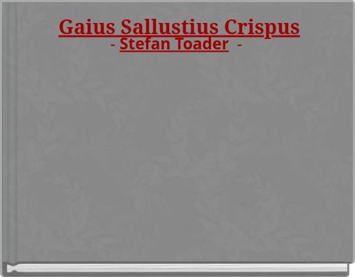 Gaius Sallustius Crispus