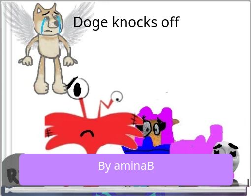 Front cover of 'Doge knocks off' 