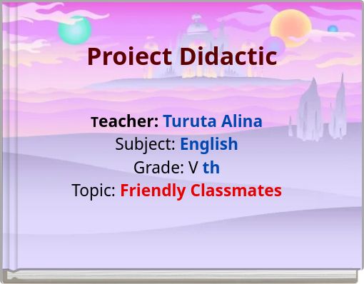 Proiect Didactic
