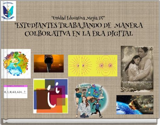 "Unidad Educativa Mej&iacute;a D7" "ESTUDIANTES TRABAJANDO DE MANERA COLBORATIVA EN LA ERA DIGITAL