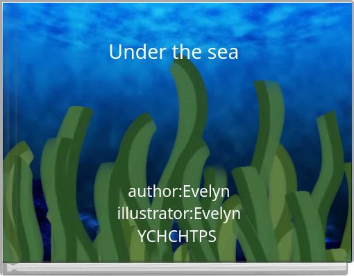 Front cover of 'Under the sea' 