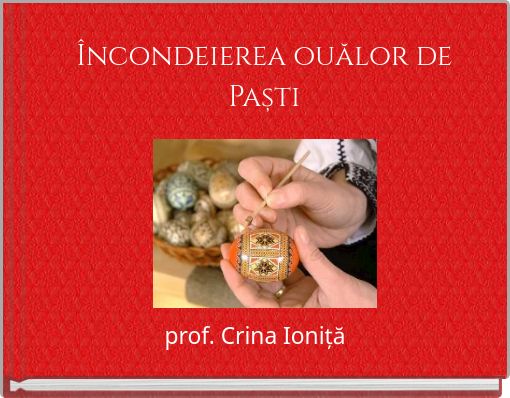 Încondeierea ouălor de Paști