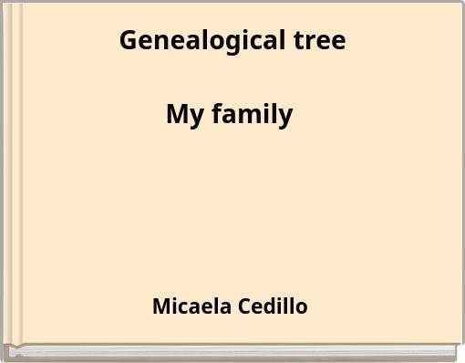 Genealogical tree My family