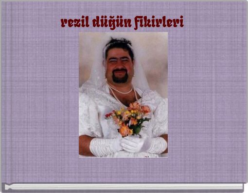 Front cover of 'rezil düğün fikirleri' 