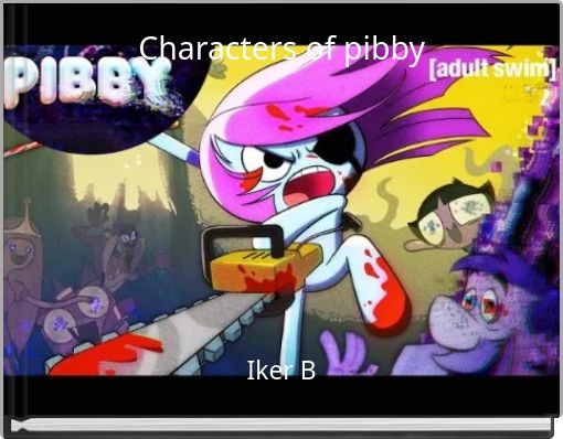 Front cover of 'Characters of pibby' 