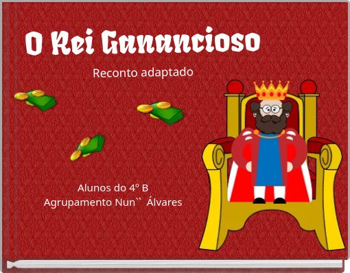 Front cover of 'O Rei Ganancioso Reconto adaptado' 