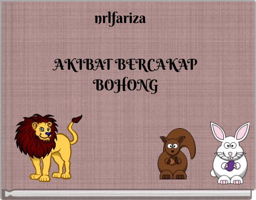 Front cover of 'AKIBAT BERCAKAP BOHONG' 