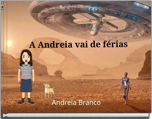 Book Cover for: A Andreia vai de férias