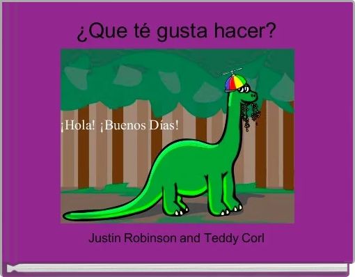 Front cover of '¿Que té gusta hacer? ' 