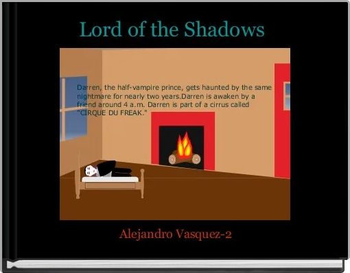 Front cover of 'Lord of the Shadows ' 