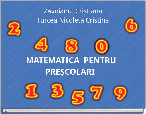 MATEMATICA PENTRU PREȘCOLARI