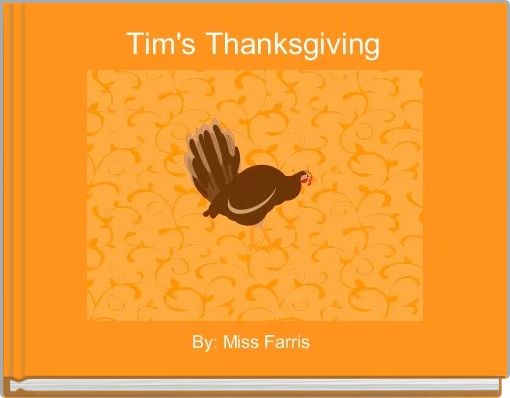 Front cover of 'Tim's Thanksgiving' 