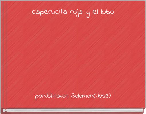 caperucita roja y el lobo