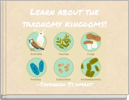 Learn about the taxonomy kingdoms!