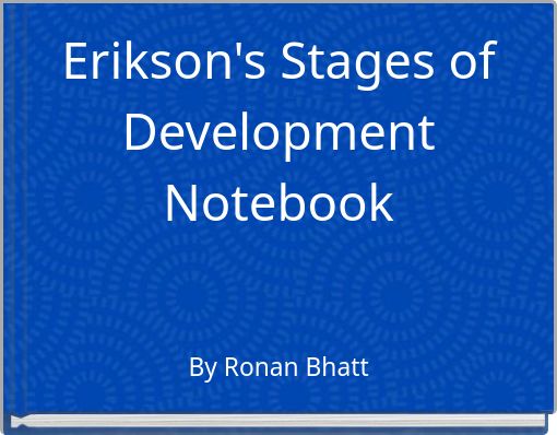 Erikson's Stages of Development Notebook