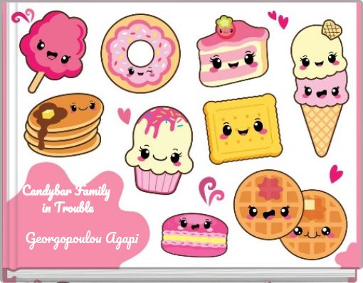 Front cover of 'Candybar Family in Trouble' 