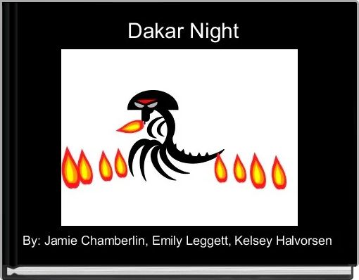 Front cover of ' Dakar Night' 