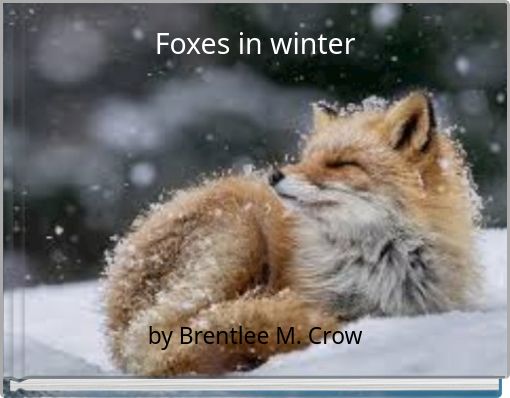 Book Cover for: Foxes in winter