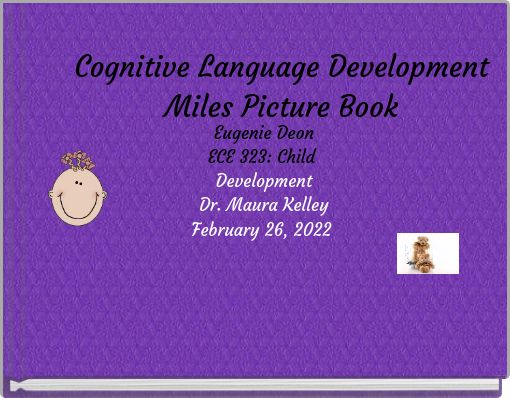 Cognitive Language Development Miles Picture Book