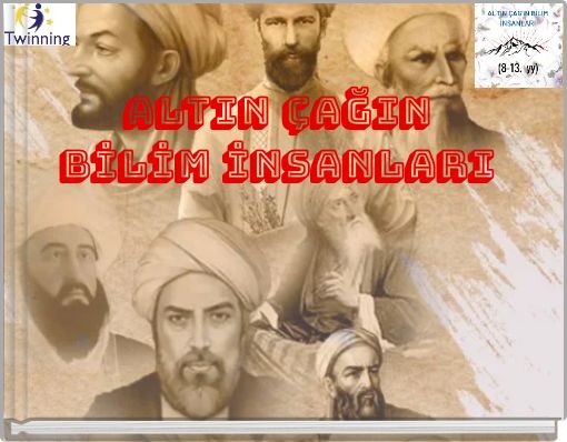 Front cover of 'ALTIN ÇAĞIN BİLİM İNSANLARI' 