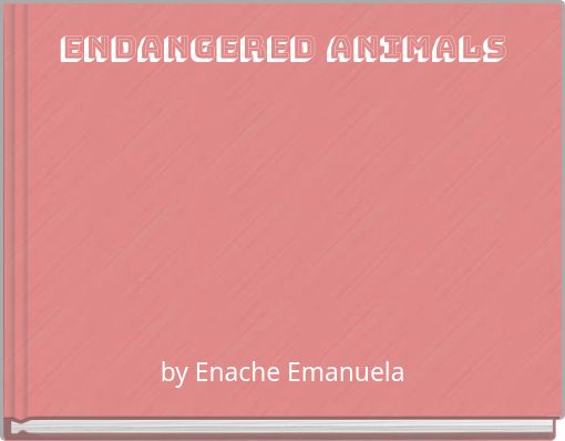 Book Cover for: Endangered animals