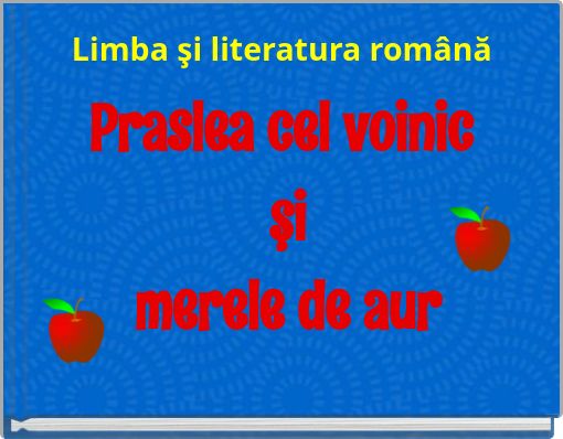 Front cover of 'Limba şi literatura română' 