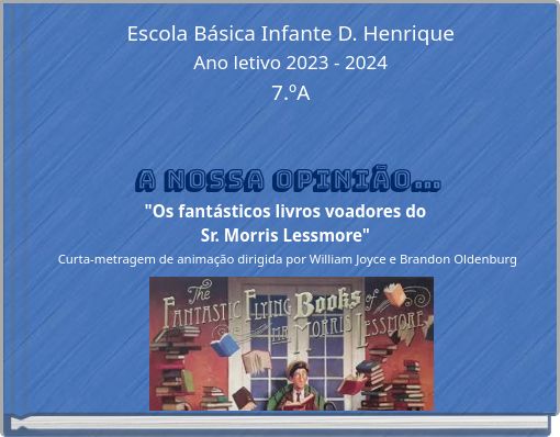Escola Básica Infante D. Henrique Ano letivo 2023 - 2024 7.ºA