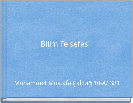 Bilim Felsefesi