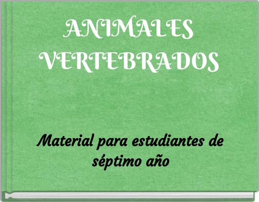 ANIMALES VERTEBRADOS