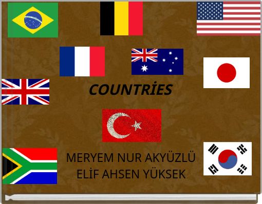 Front cover of 'COUNTRİES' 