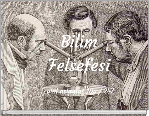 Front cover of 'Bilim Felsefesi' 