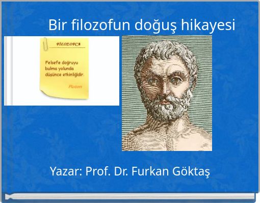 Book Cover for: Bir filozofun doğuş hikayesi