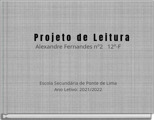 P r o j e t o d e L e i t u r a