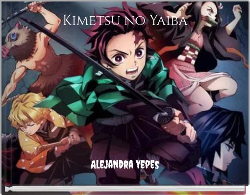 Front cover of 'Kimetsu no Yaiba' 