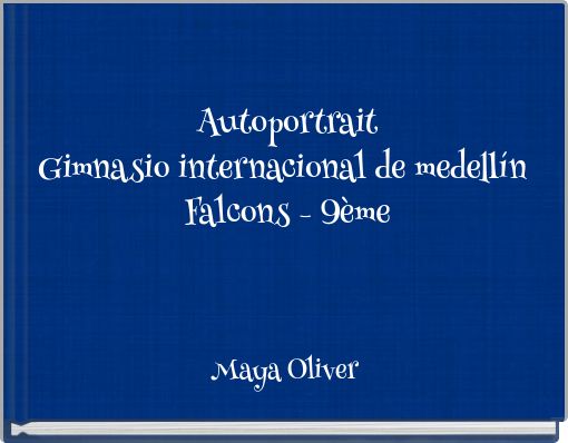Autoportrait Gimnasio internacional de medellín Falcons - 9ème